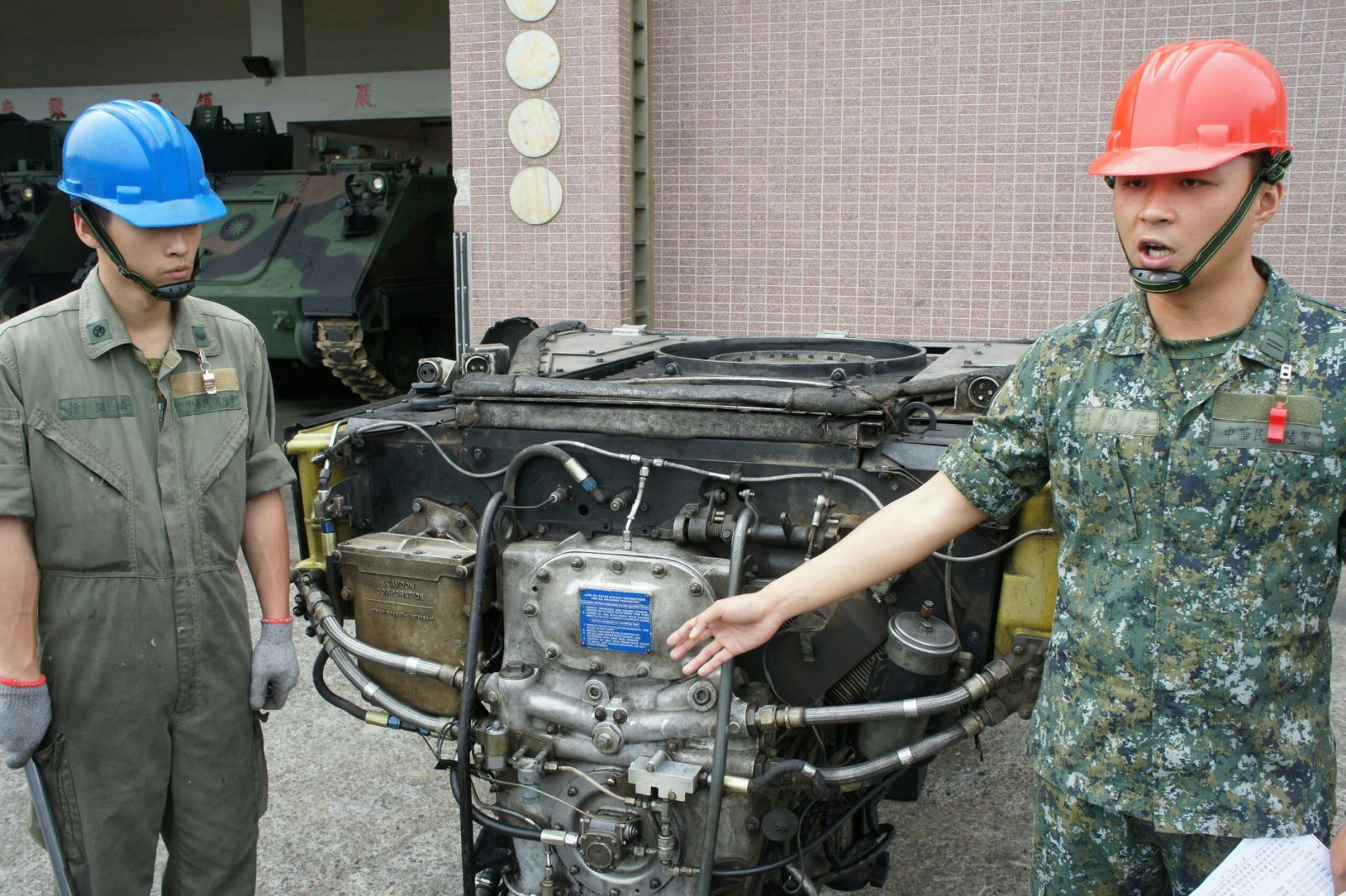 M60A3戰車所使用的AVDS-1790-2C引擎。翻攝陸軍臉書