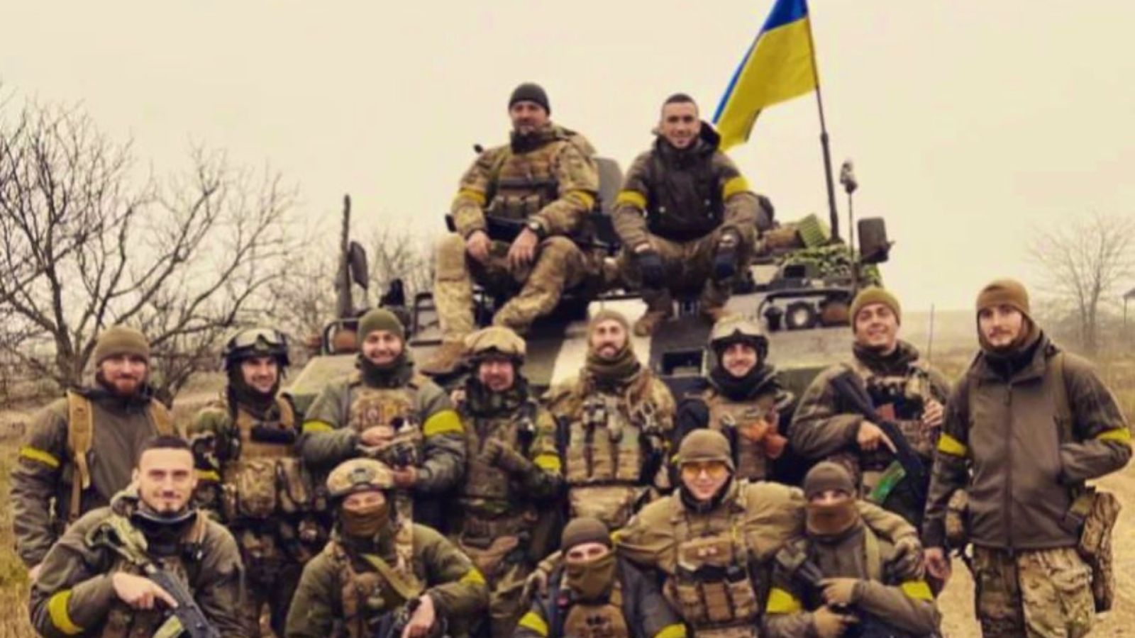 這群烏克蘭年輕士兵為捍衛赫爾松4個月，總算迎來俄軍撤退的好消息。翻攝@ukrainiansquad推特