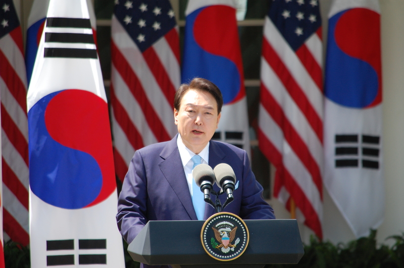 韓國總統尹錫悅。中央社