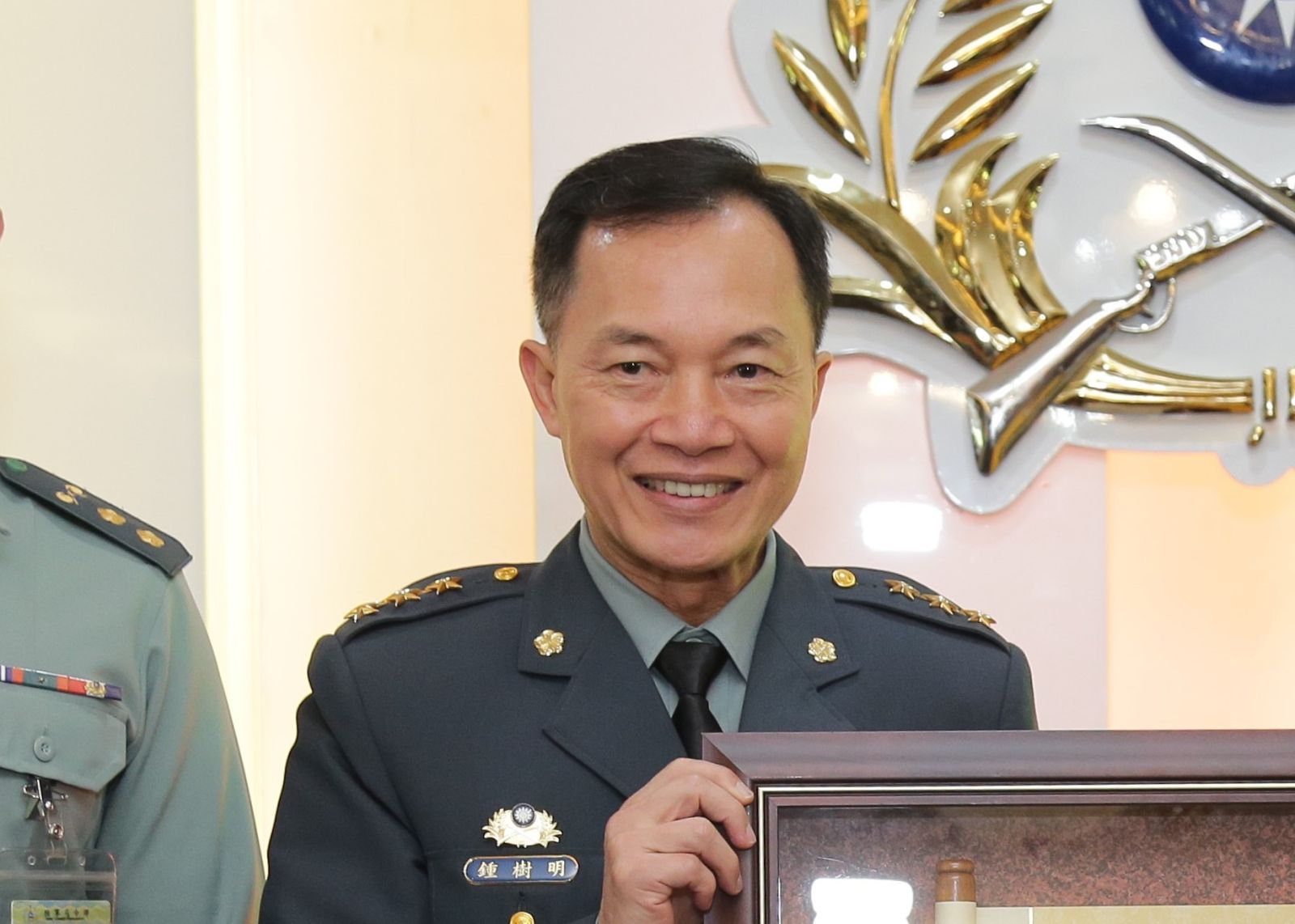 陸軍司令鍾榯明因與陳中吉有三度共事經驗，讓陳中吉升任政主任一職的呼聲最高。資料照片
