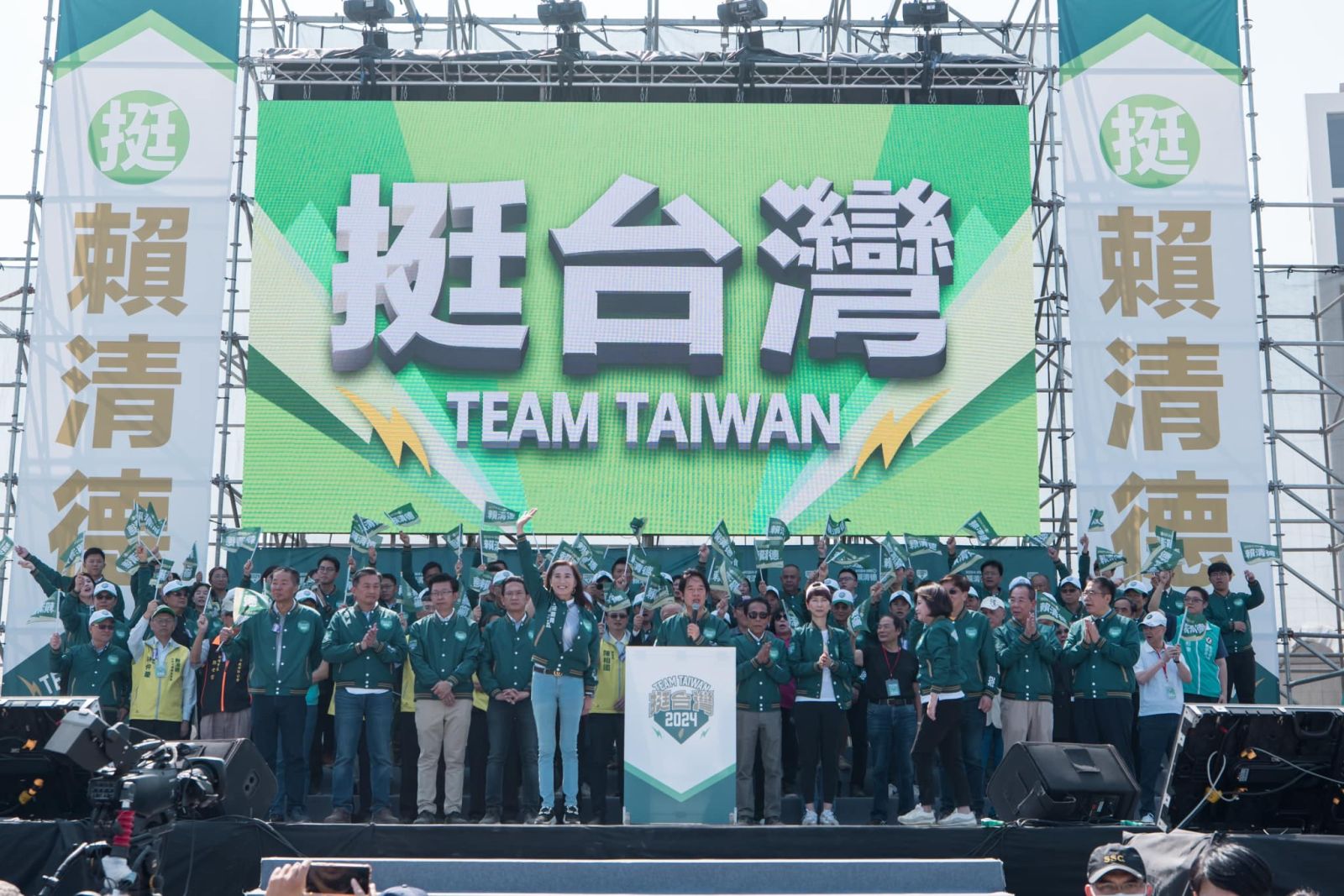 民進黨總統候選人賴清德台南市競選總部已經在11月中旬成立。賴清德台南競總提供