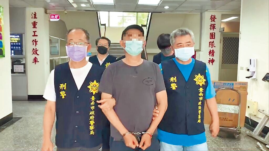 前立委施台生的兒子施政男屢因犯案事件登上媒體社會版面。翻攝畫面