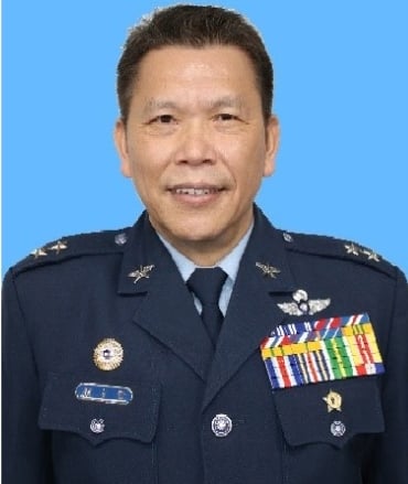 顏有賢接任空軍副司令。翻攝中華民國空軍官網