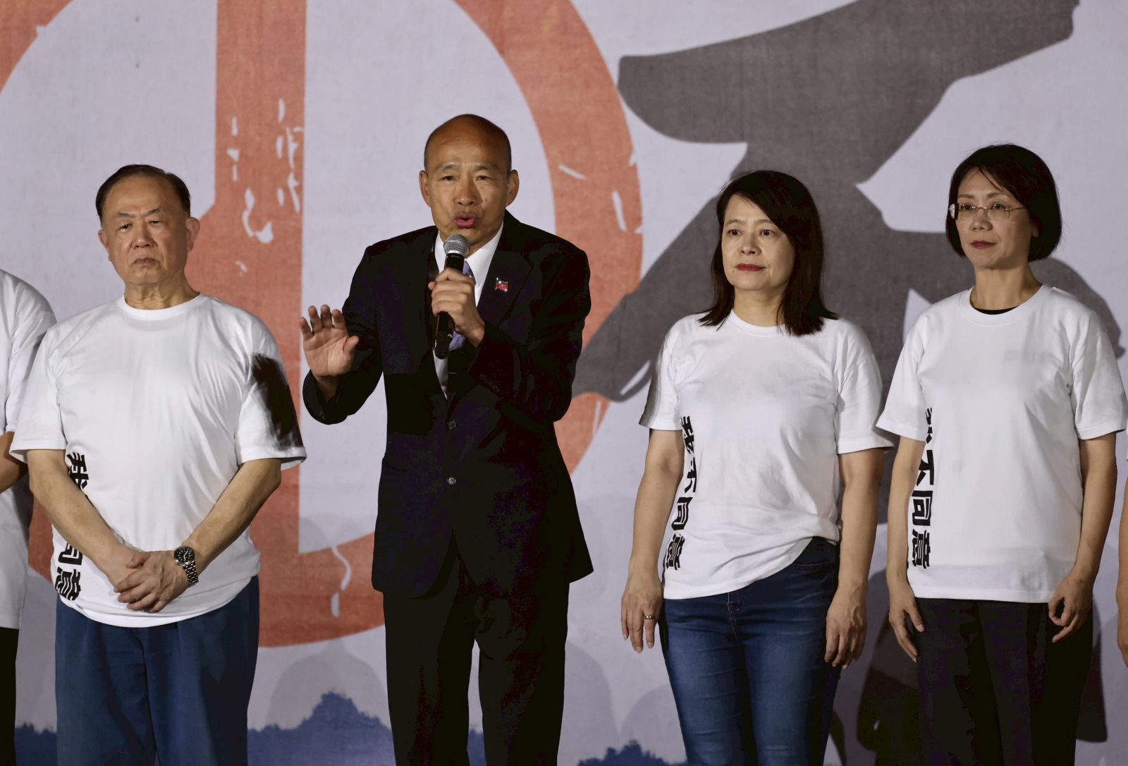 韓國瑜表示，民主沒有監督、制衡權力，就是一頭獨裁怪獸。林啟弘攝