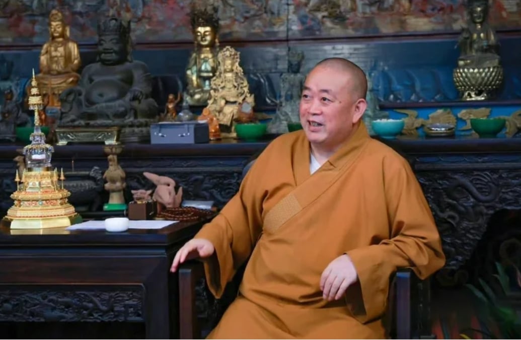 少林寺方丈釋永信多年來各種傳聞與爭議不斷。翻攝釋永信個人微博