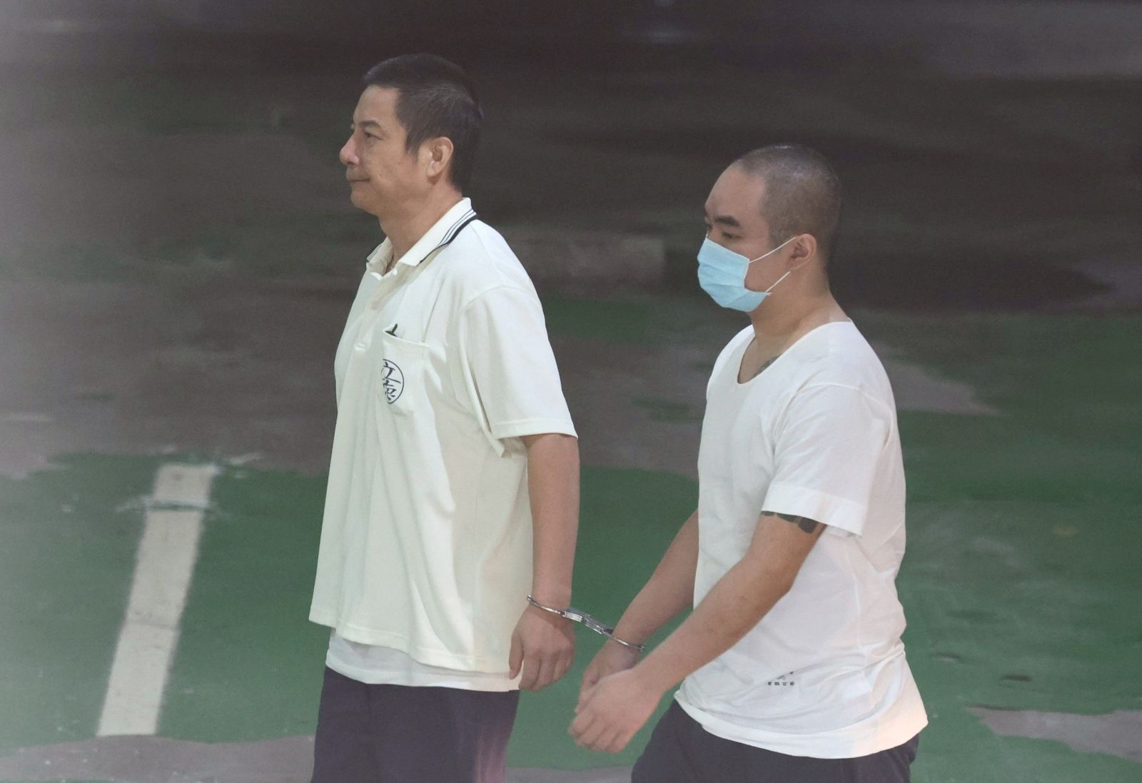 北院今日借提在押姚富文。林啟弘攝