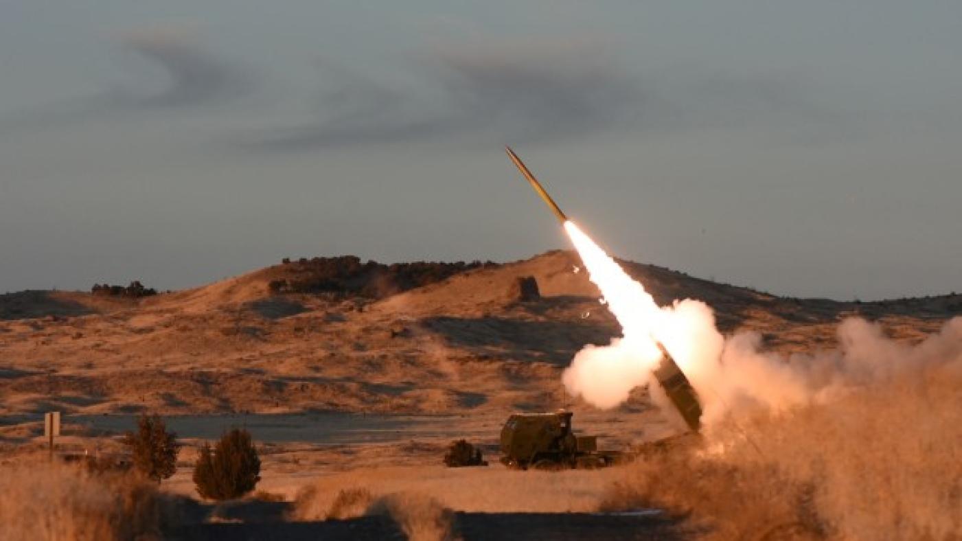 國防部增購18套海馬斯多管火箭系統衛台。資料照片