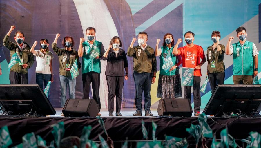 民進黨黨慶24日移師台中辦音樂會　將公布九合一競選歌曲