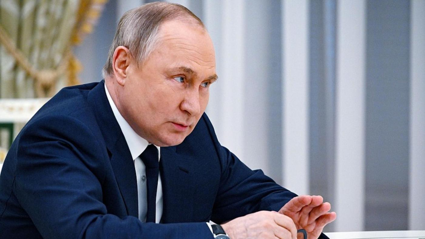 俄羅斯總統普丁將在克里姆林宮宣布吞併烏克蘭4地區領土。 翻攝俄羅斯總統府