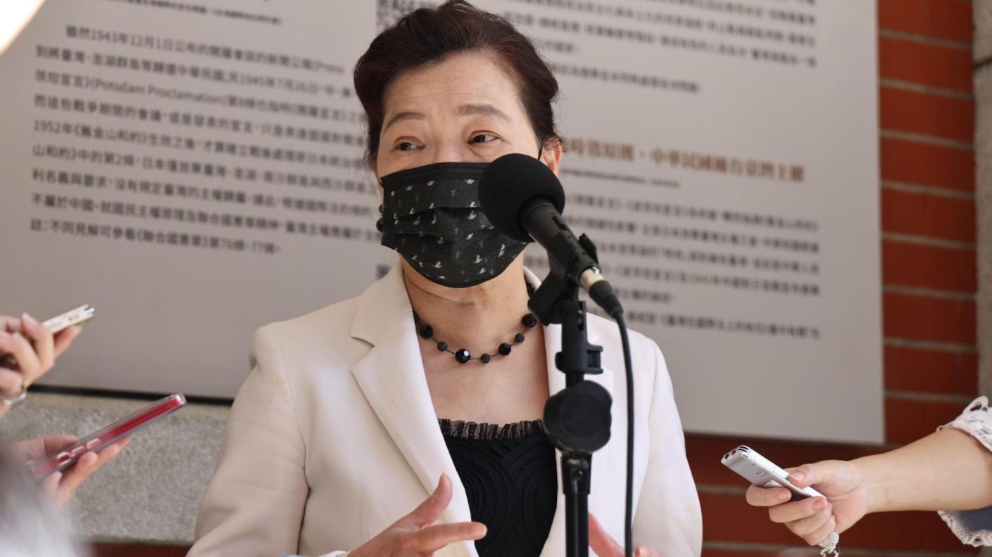 經濟部長王美花受訪表示，「沒有去台化的議題」，也應避免去台化現象發生。林啟弘攝
