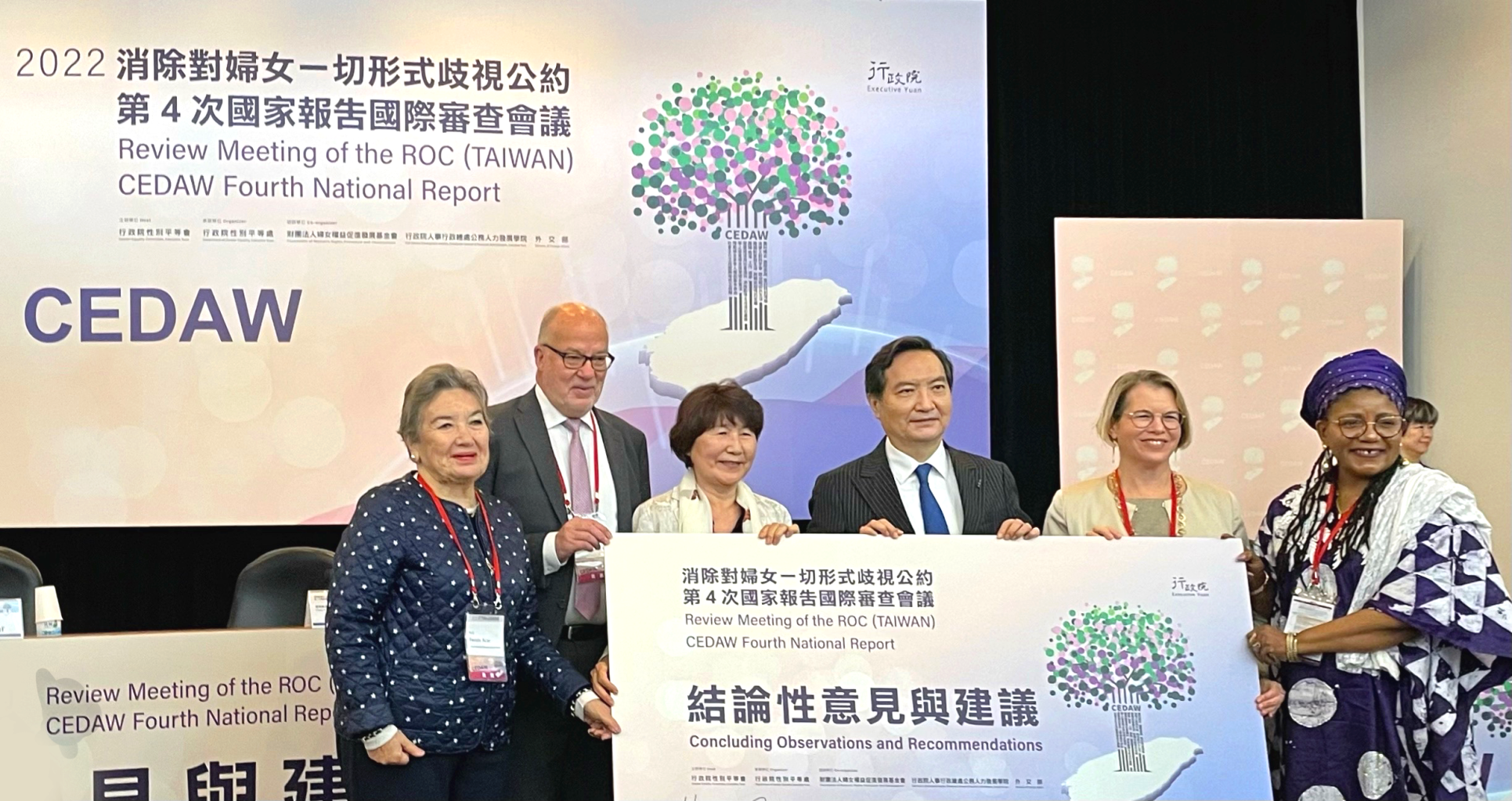 為期5天的消除對婦女一切形式歧視公約（CEDAW）第四次國家報告國際審查今落幕。單蔓婷攝