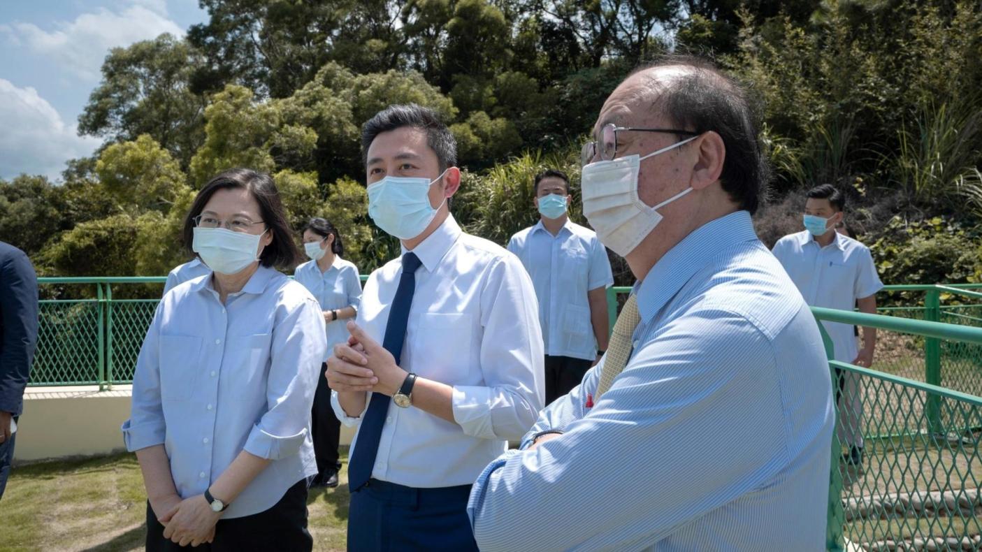 蔡啟芳今否認點名柯建銘、林智堅師徒是戰犯。翻攝柯建銘臉書