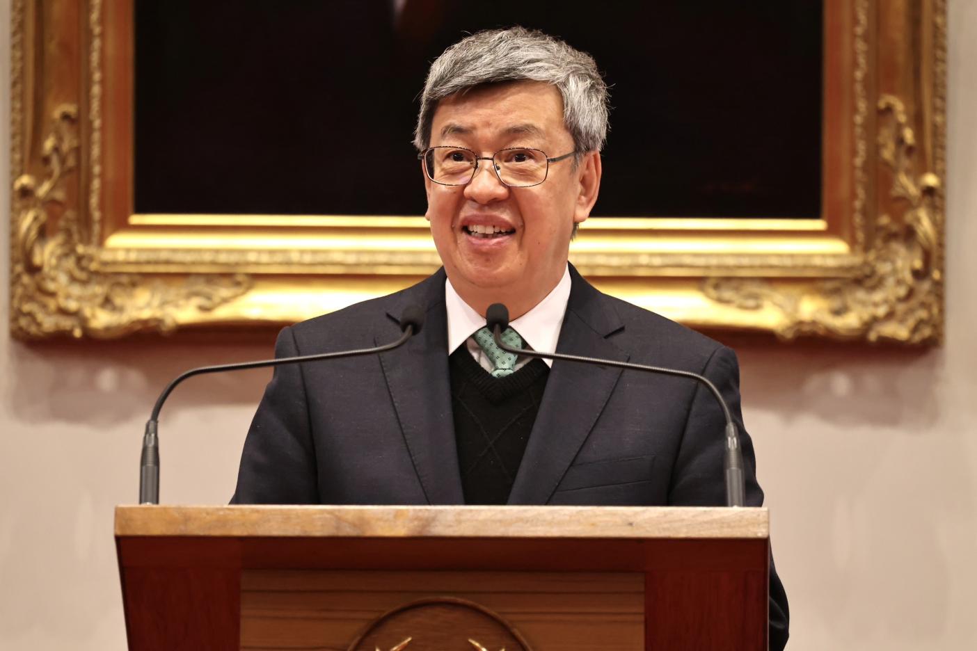前副總統陳建仁透露接任閣揆的心境轉折，並提出未來三大目標。林啟弘攝