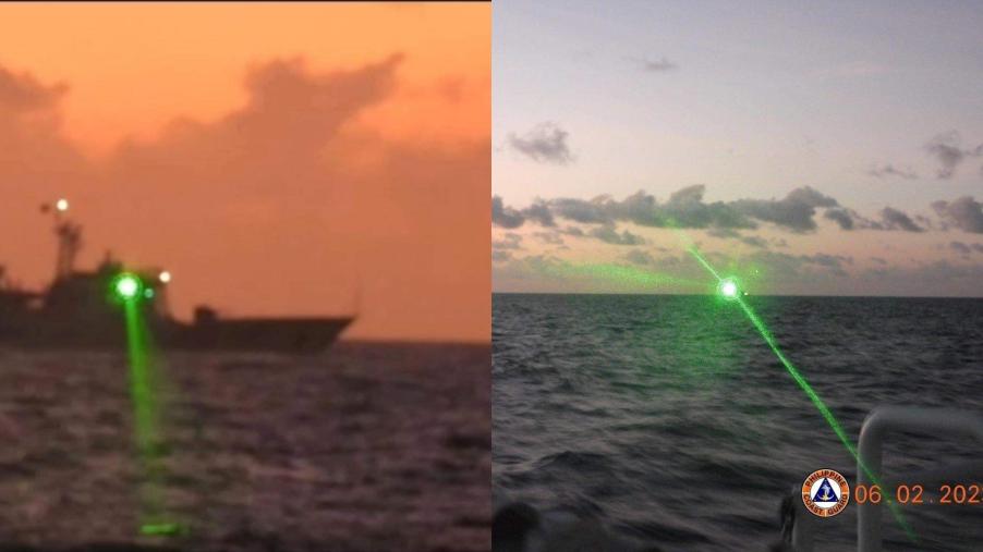 菲國指控中國海警船　以「軍事級雷射光」照射船員