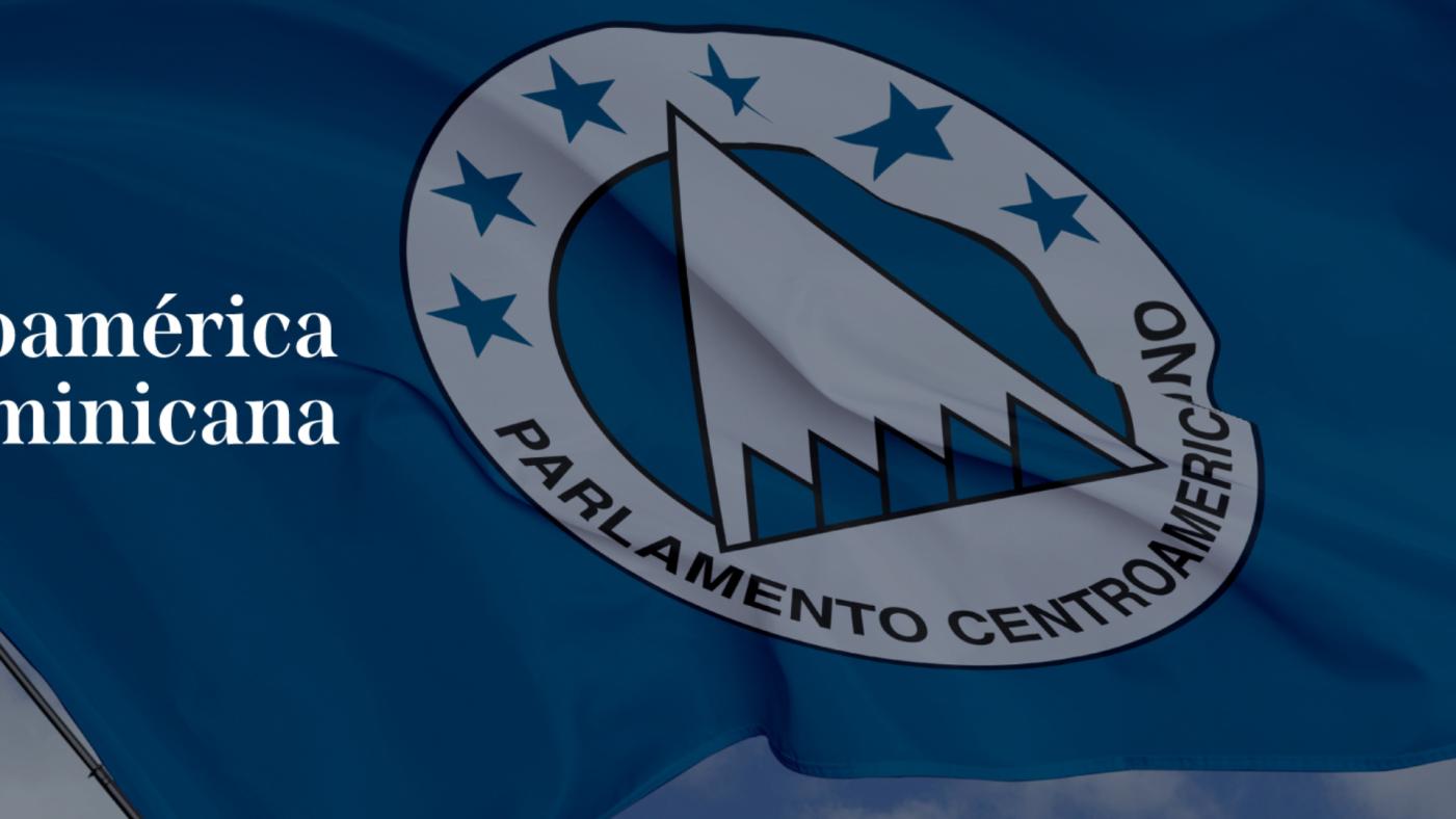 「中美洲議會」旗幟。翻攝Parlamento Centroamericano/PARLACEN臉書