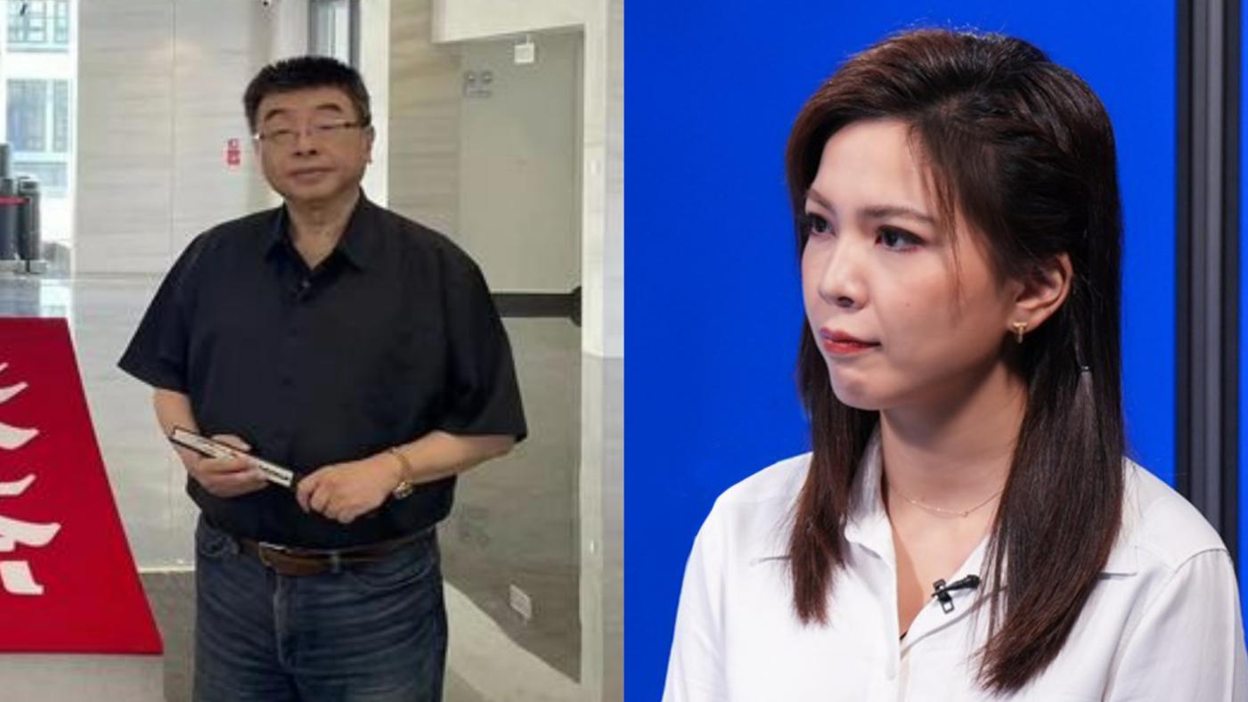 前立委邱毅(左)批評台北市議員鍾沛君(右)，鍾沛君表示已委請律師提告。翻攝兩人臉書