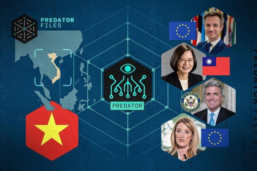  越南利用間諜軟體攻擊全球政要　蔡總統也遭鎖定