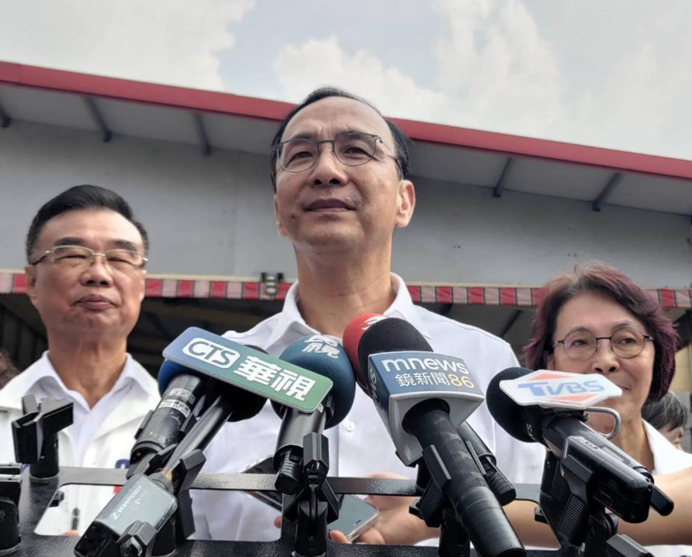 國民黨主席朱立倫。中央社