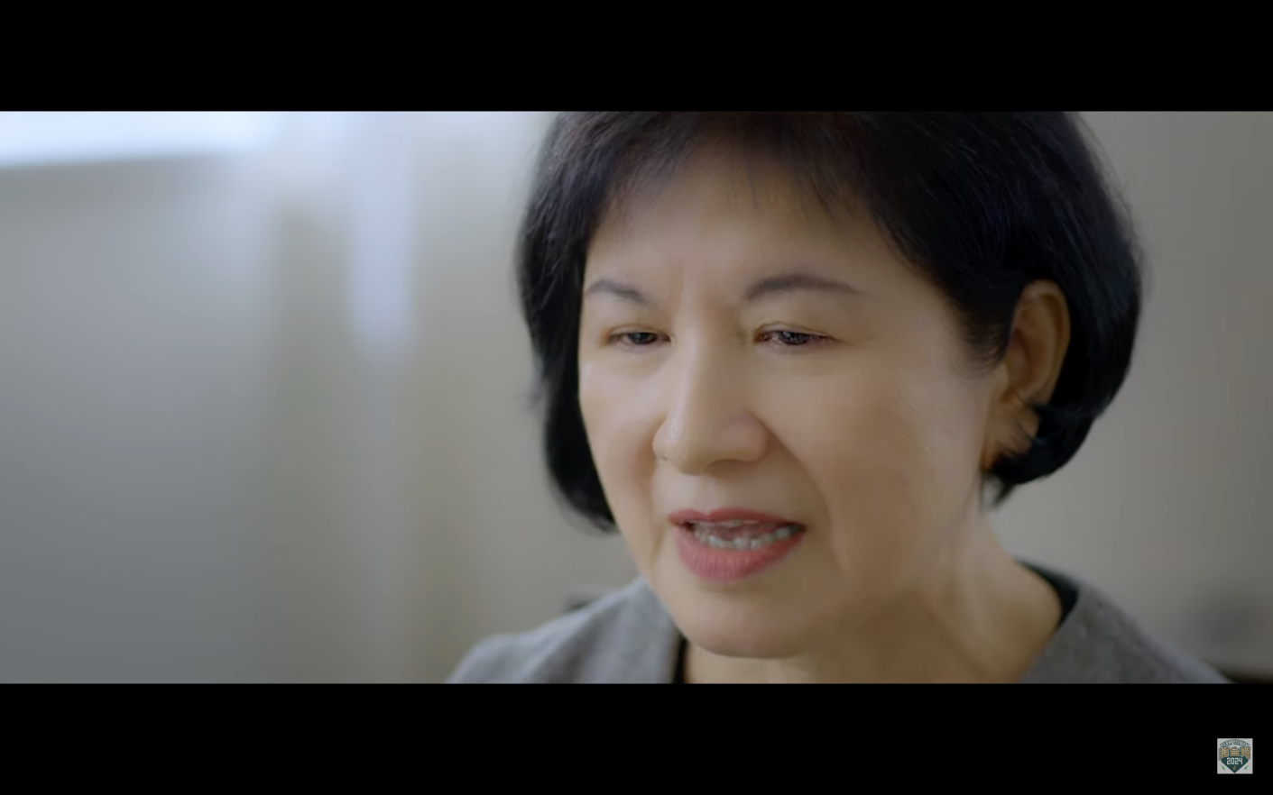 民進黨總統候選人賴清德夫人吳玫如首度露面拍攝競選影片。翻攝畫面