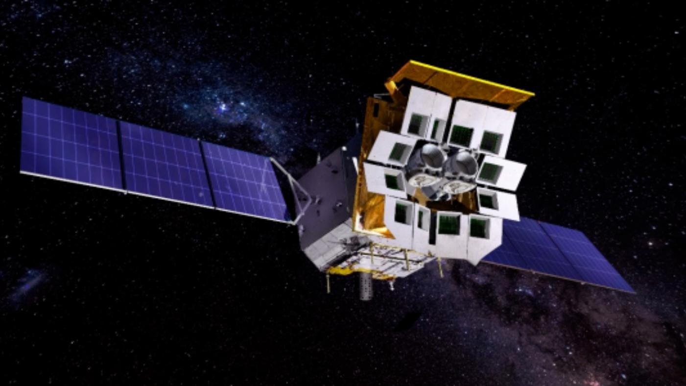 「愛因斯坦探針衛星」由中國科學院國家太空科學中心、歐洲太空總署合作開發。圖為「愛因斯坦探針衛星」運行軌道示意圖。翻攝中國科學院網頁