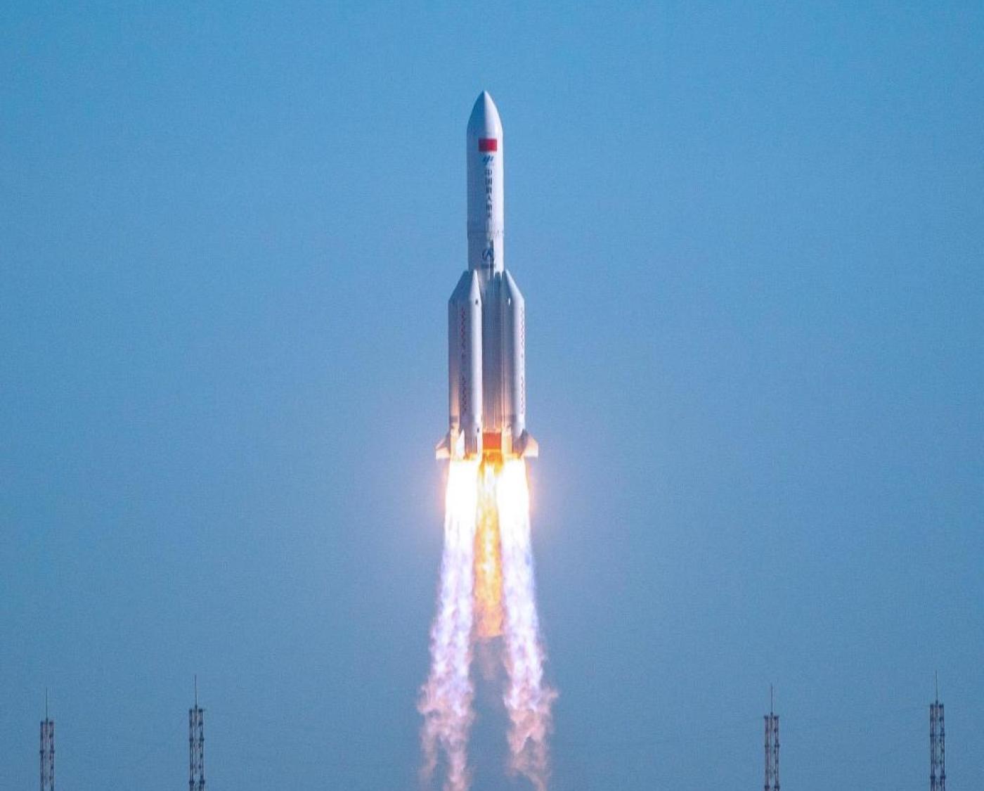 國防部今預告中國有二批次火箭發射，資料照片
