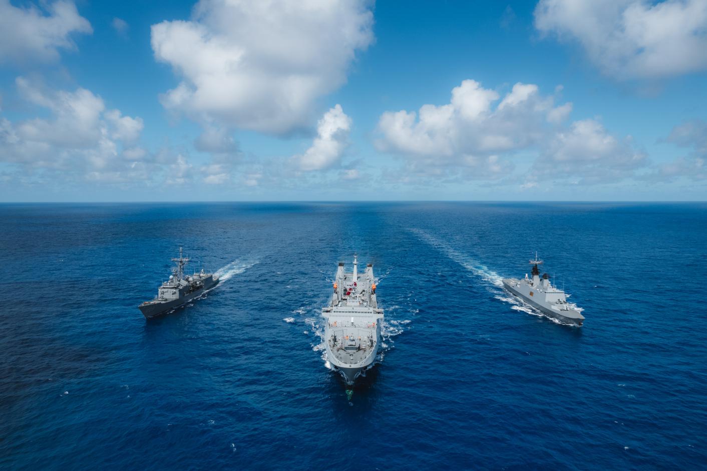海軍敦睦遠航支隊３月啟航，海軍提供