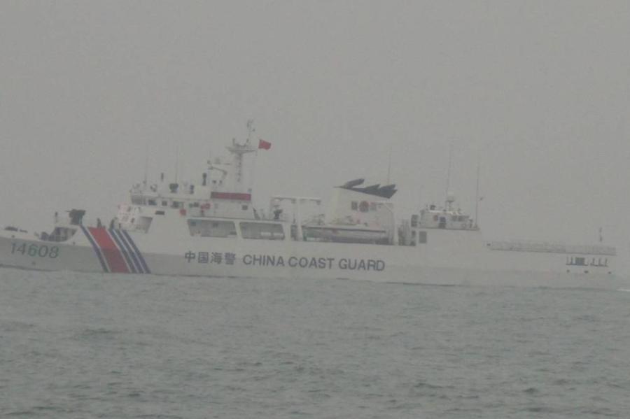 中國4艘海警船又闖金門禁限制水域　海巡艇監控廣播驅離