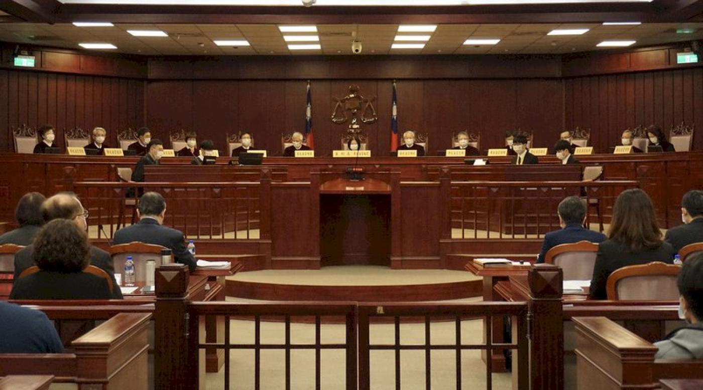 憲法法庭將在4月23日針對死刑是否合憲召開言詞辯論。中央社資照