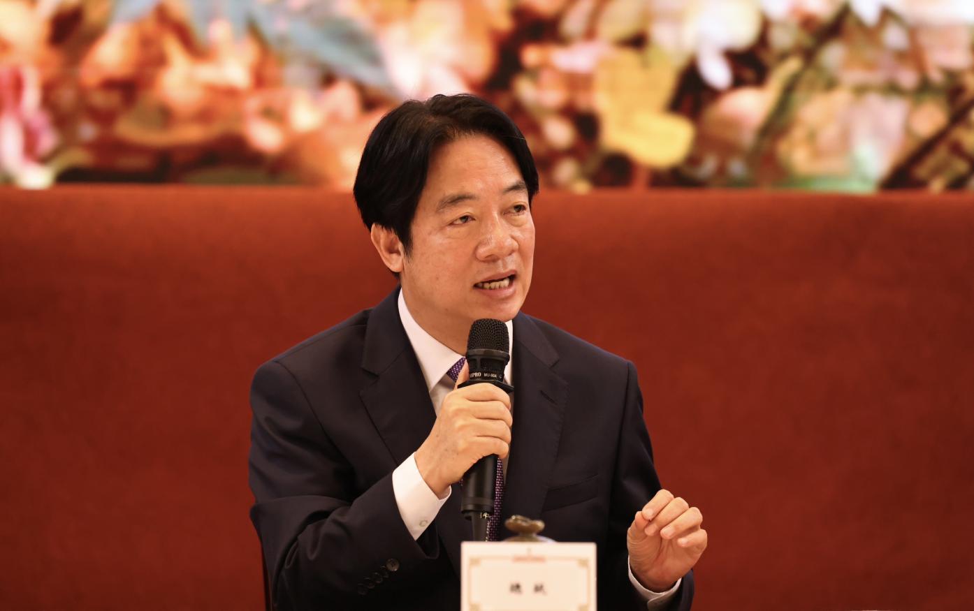 對於鄭文燦請辭海基會董事長職務，總統賴清德表示尊重，也盼司法毋枉毋縱，釐清真相。資料照片／林啟弘攝