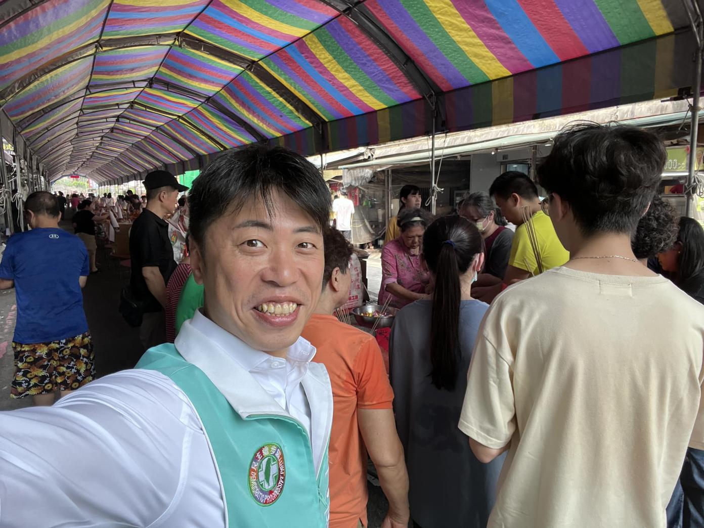 張之豪24日表示，7年前就已卸任「基隆青年陣線協會」理事長。翻攝張之豪臉書