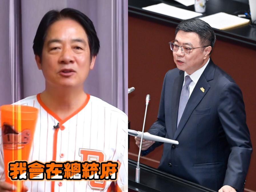 統一獅首戰吞敗！「喵迷」賴清德支持決心不變　卓榮泰笑喊：為兄弟加油是均衡台灣