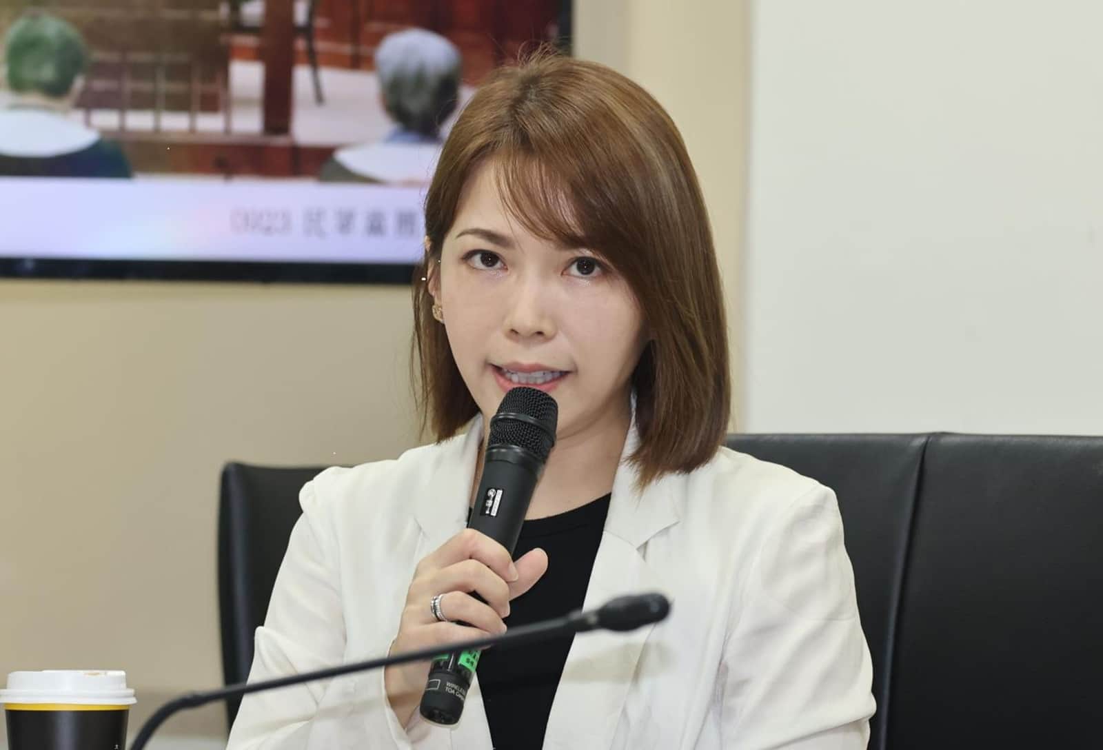 民眾黨團主任陳智菡（圖）暗酸創黨元老，吳靜怡稱看不下去。資料照片／林啟弘攝　