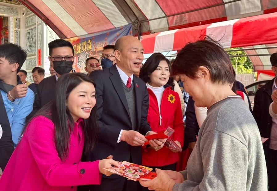 卓榮泰拜廟指政府「輪子」被立院消風遇困難　韓國瑜拜廟盼媽祖保佑向前衝