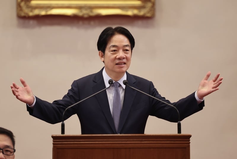 總統清德3日表示，「對等關稅」政策未能合理反映台美間貿易結構的高度互補與實質貿易關係。中央社