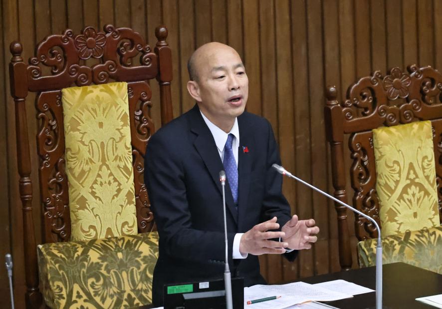 稱台灣人腦袋懸「三把刀」！韓國瑜表態426上凱道　喊話檢調勿淪打手
