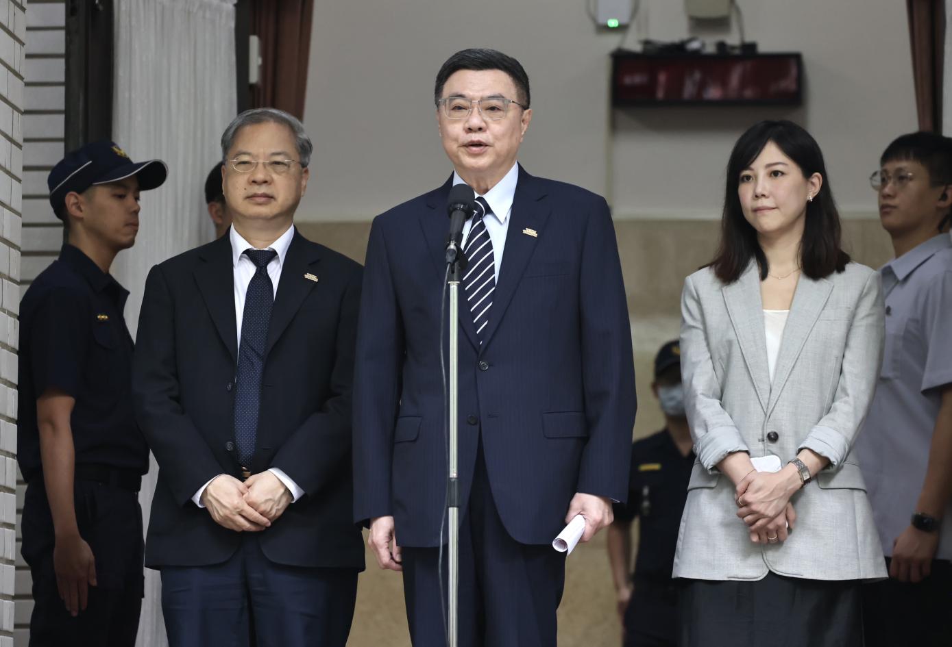 行政院長卓榮泰6日赴立法院施政總質詢。林啟弘攝
