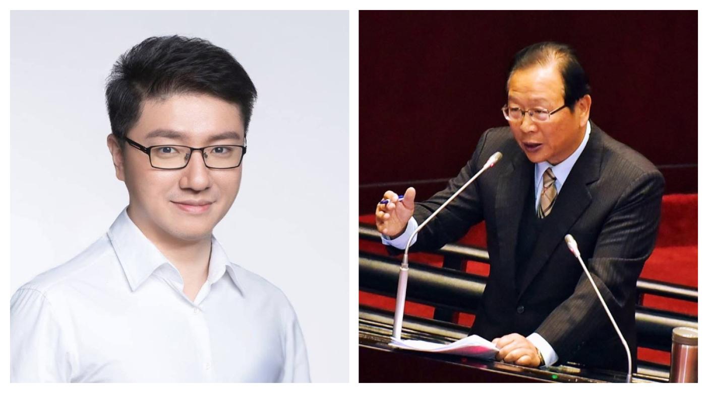 新北市國民黨立委6席全部罷免二件達門檻送件，最後被送出的是張智倫（左）及林德福（右）。