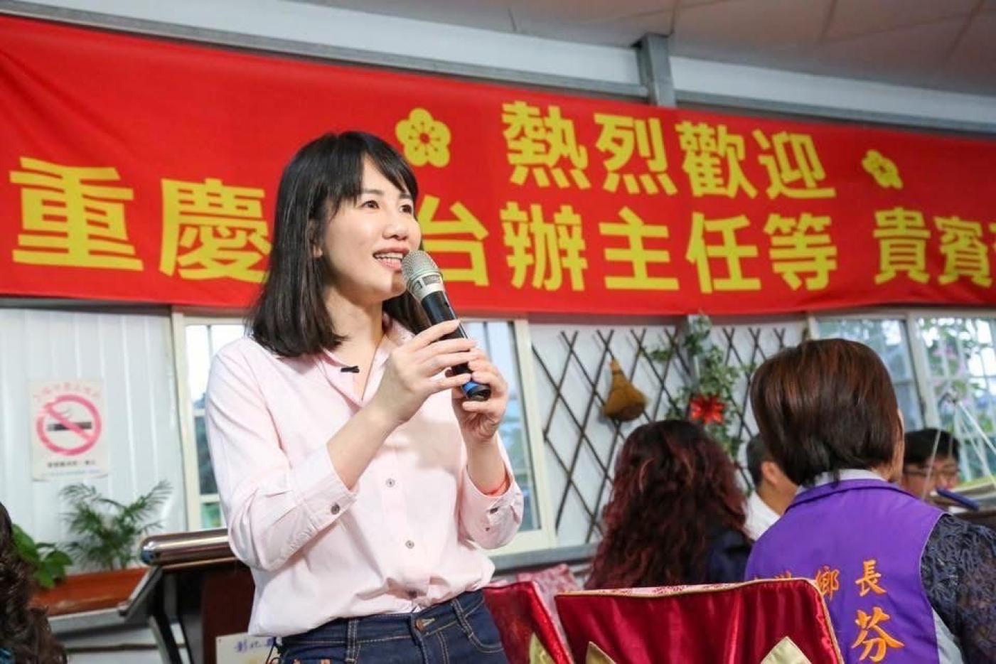 罷團希望用謝衣鳳和中國太接近來訴求罷免，但被認為在農業縣是比較無感的議題。翻攝罷團臉書