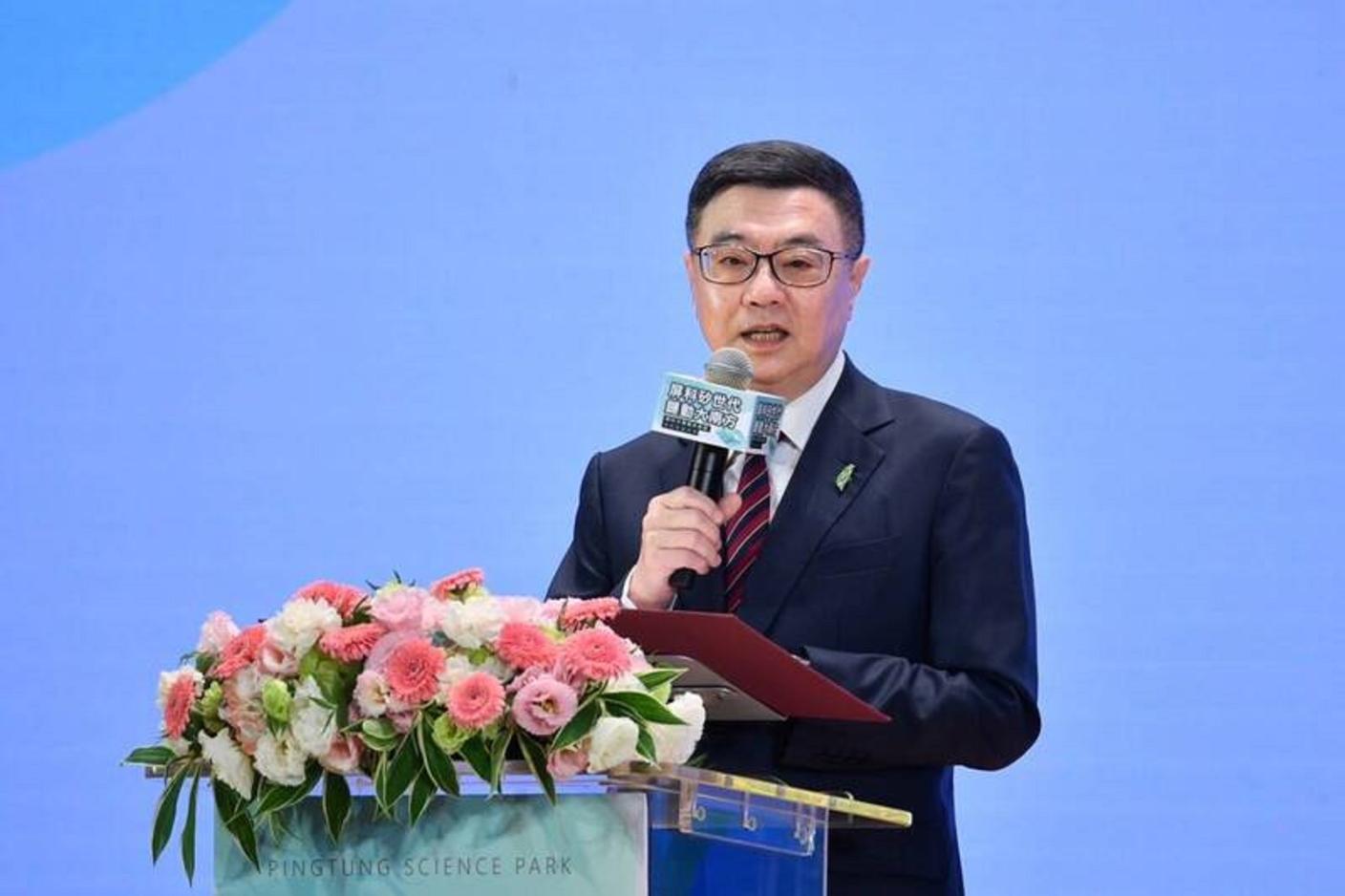 行政院長卓榮泰19日南下屏東出席活動，強調核三廠除役，台灣水電也沒問題。行政院提供