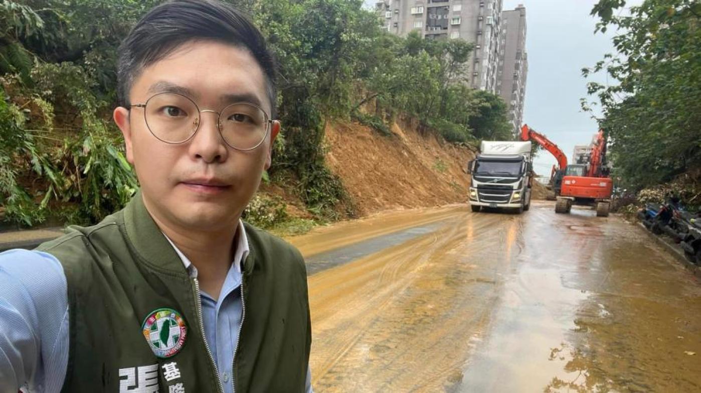 民進黨基隆市議員張顥瀚涉詐助理費，認罪還錢獲得緩刑。翻攝張顥瀚臉書