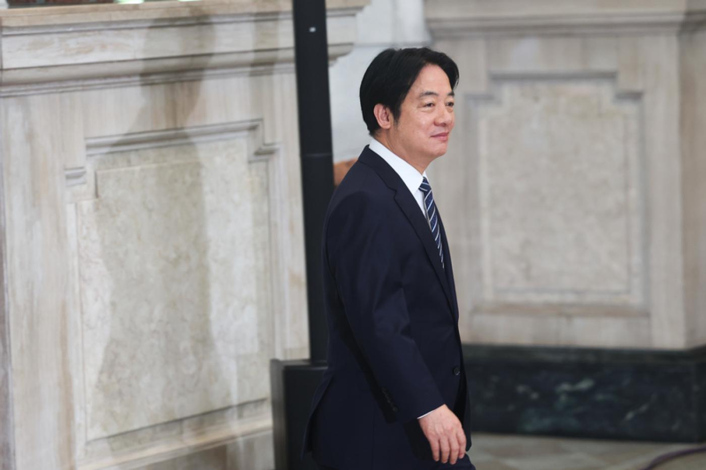 總統賴清德（圖）20日發表就職滿年談話，提出向在野黨主席進行重要國安情勢簡報。中央社