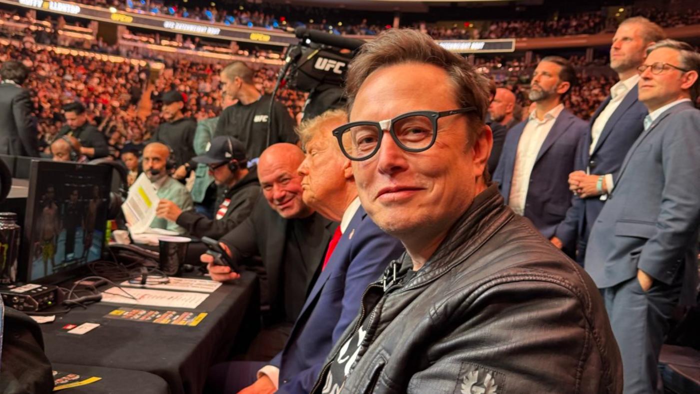 馬斯克宣布將離開川普政府。翻攝X@elonmusk 
