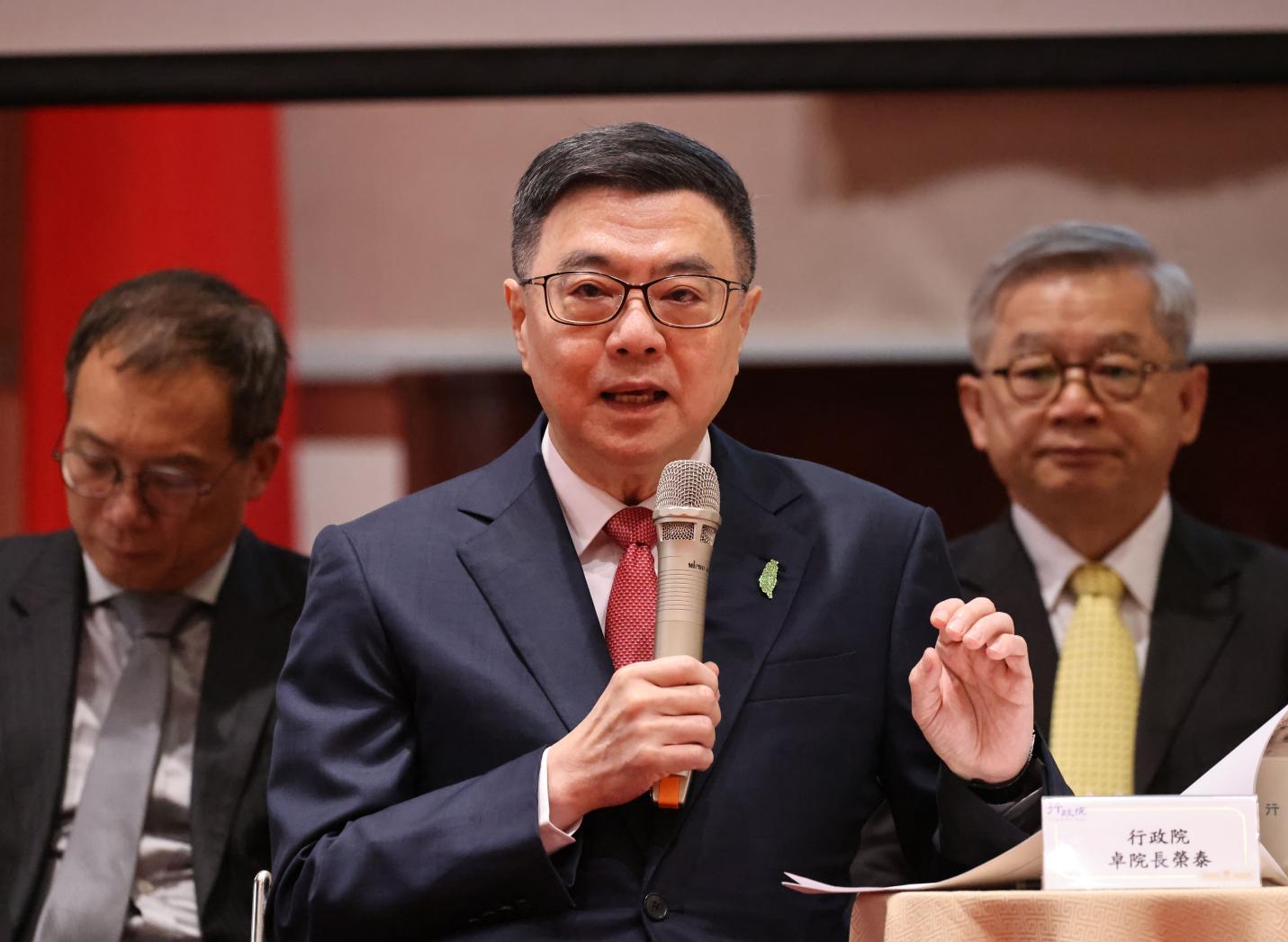 行政院長卓榮泰表示，若立委能支持行政院針對636億提出的追加預算，各項重要預算問題或許可以迎刃而解。資料照片／林啟弘攝