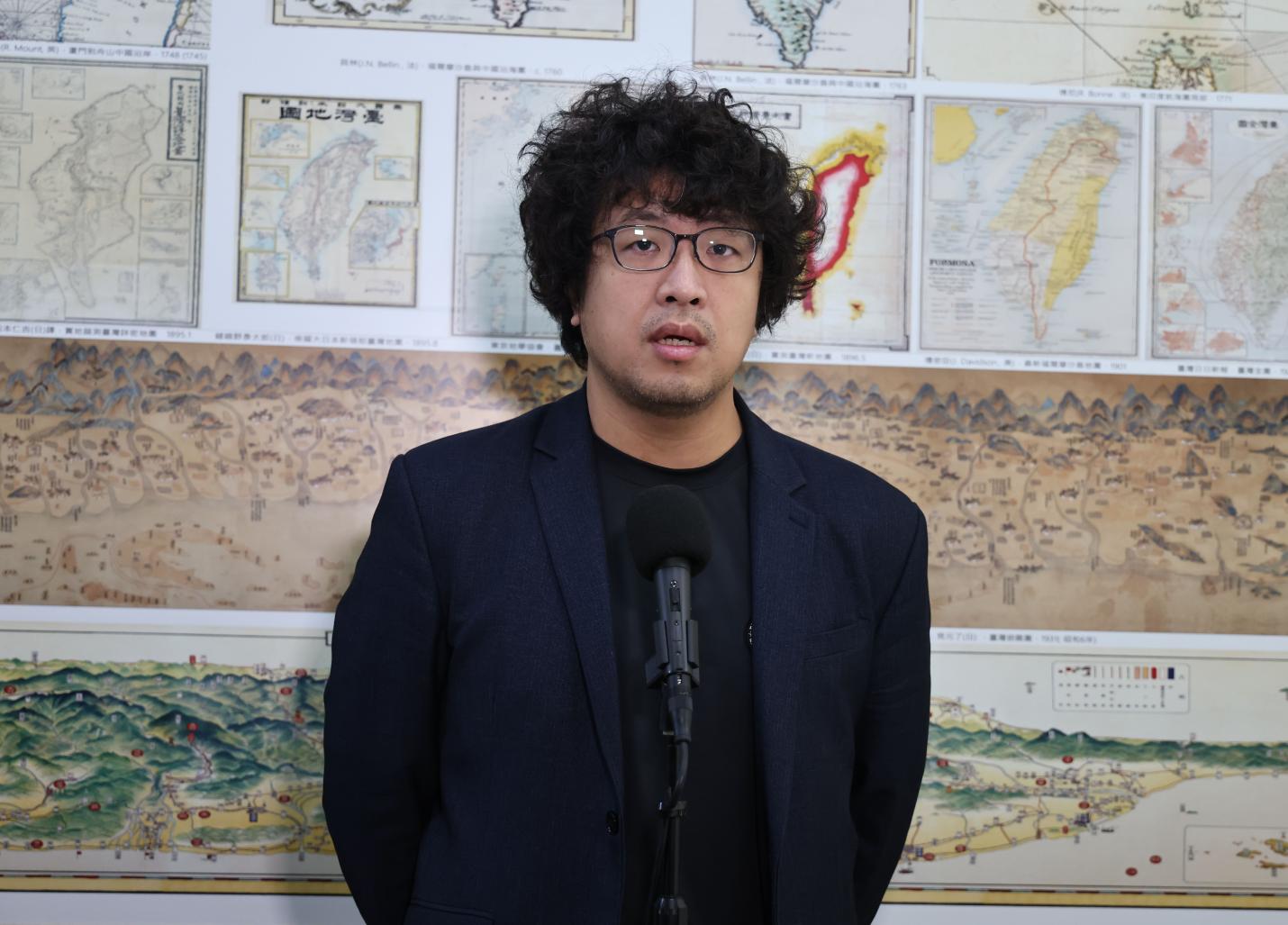 民進黨立委沈伯洋5日表示，非常榮幸在短短一年之間，已經被國台辦制裁第三次了。資料照片／林啟弘攝