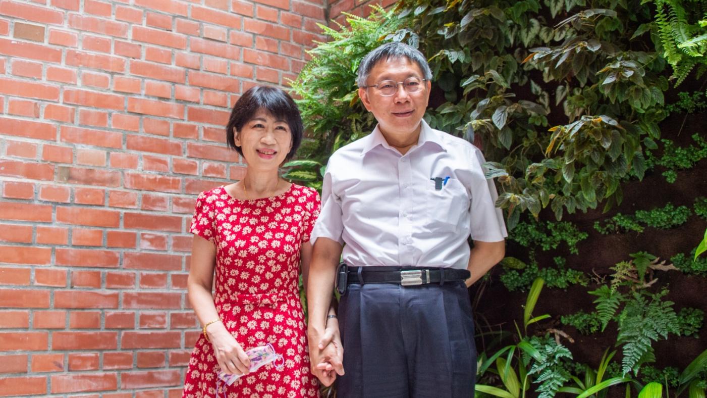 陳佩琪９日發文，提及柯文哲曾談到未來若當選總統的光景。翻攝陳佩琪臉書