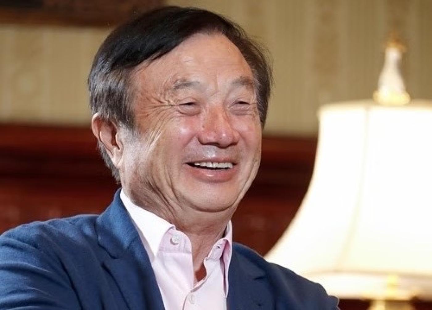 任正非在人民日報專訪上談中美貿易差距時表示，中國根本不必擔心缺少晶片及技術落後問題，因為可以從別的方式補足。翻攝華為官網
