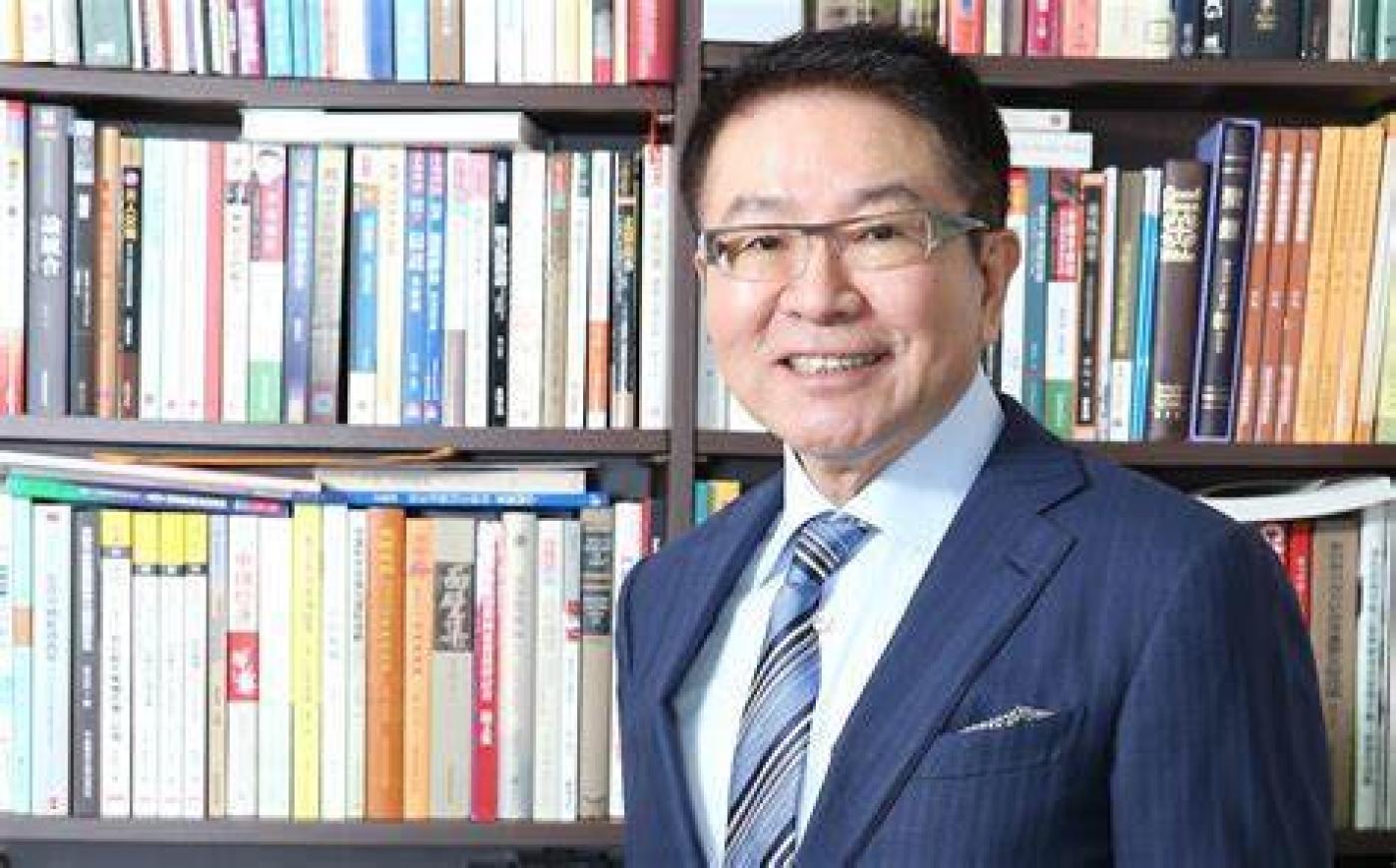 民進黨元老洪奇昌以台灣產經建研社理事長身分率團到北京參訪交流。台灣服務業發展協會提供 