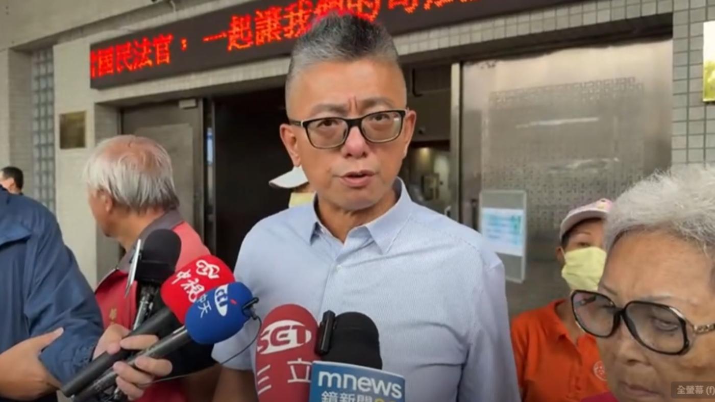 罷團「高雄雙罷劫」總幹事朱磊13日宣布，清點後黃捷與許智傑兩案皆沒有達到門檻，不再堅持送件。翻攝直播