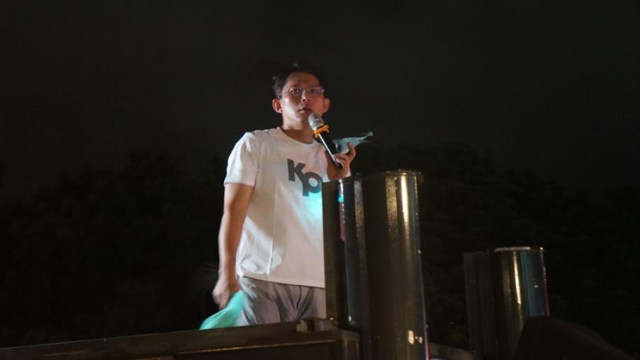  館長哭了！黃國昌率小草北所外聲援柯文哲　陳佩琪宣布成立司法人權促進會