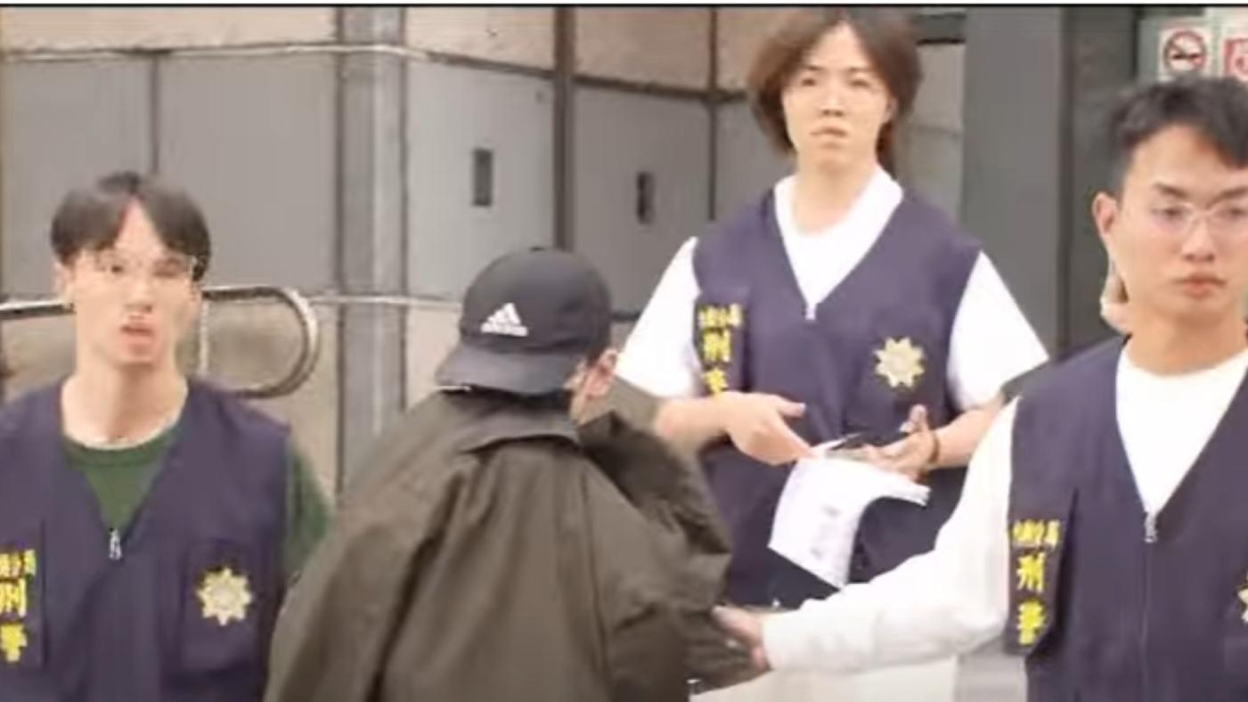 21歲吳姓男子用辣椒水攻擊李政皓，20日被警方逮捕。翻攝畫面